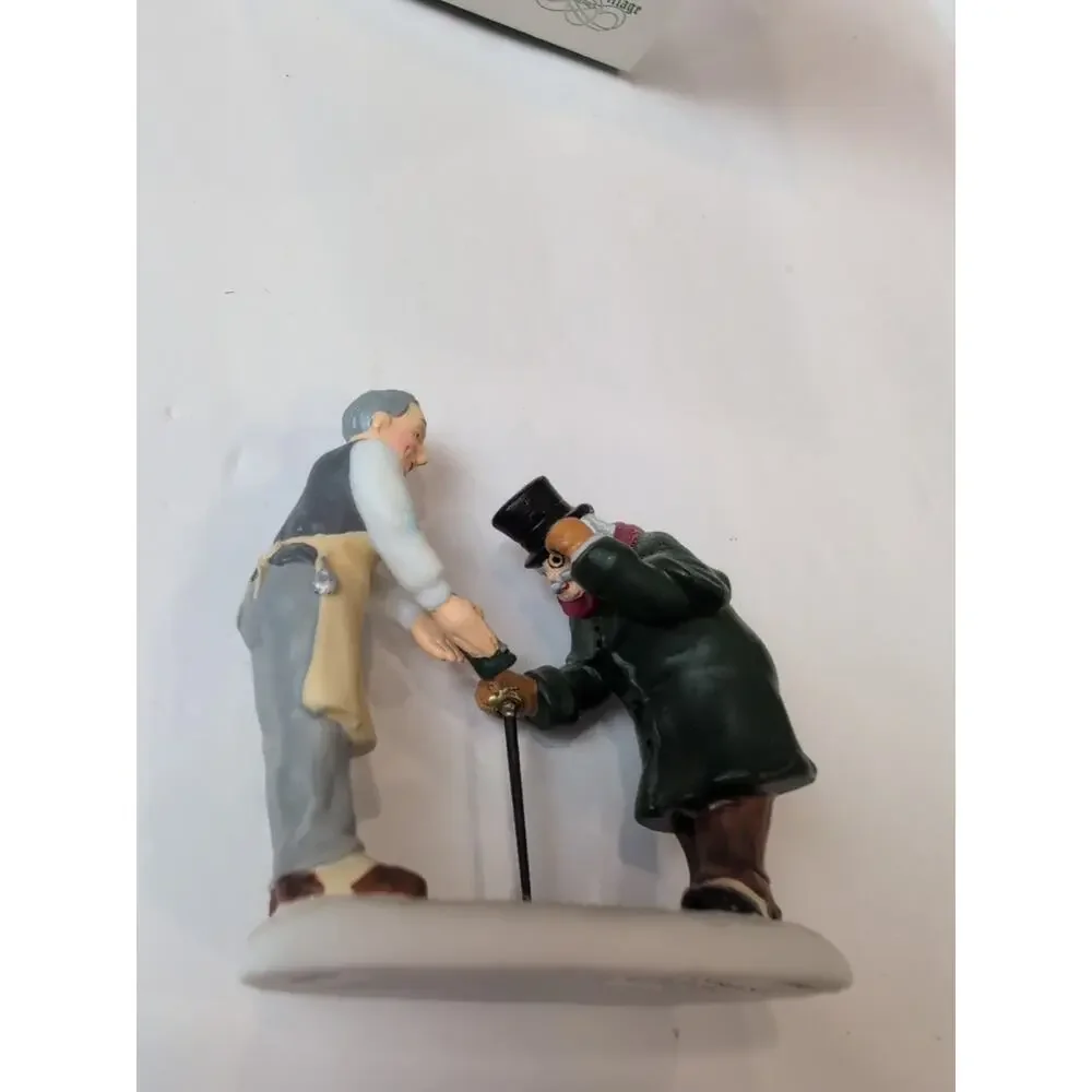 Dept 56 OUR BEST VINTAGE SIR Dickens Village Boxed A CHRISTMAS CAROL‎